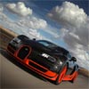 Speeding Bugatti Veyron