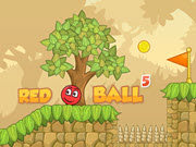 Red Bounce Ball 5: Jump Ball Adventure webGL