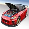 S2000 Hood Up Vexel