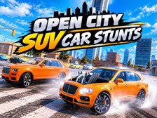 Open City SUV Car Stunts