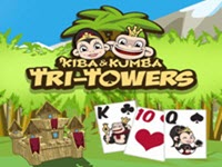 Kiba & Kumba Tri Towers Solitaire